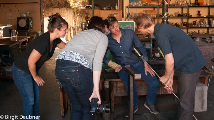 Jason Stropko Verlocal Glassblowing class