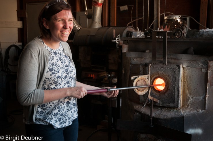 Jason Stropko Verlocal Glassblowing class
