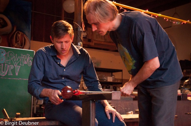 Jason Stropko Verlocal Glassblowing class